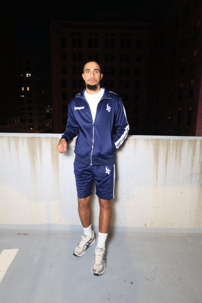 NAVY BLUE TRACKSUIT JACKET