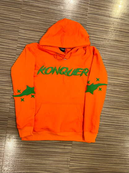 ORANGE KONQUER HOODIE