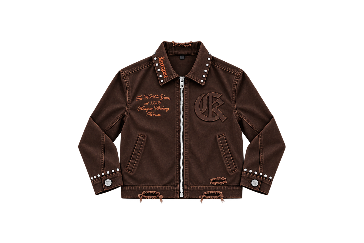 Brown Denim Jacket