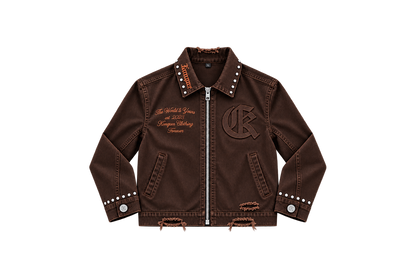 Brown Denim Jacket