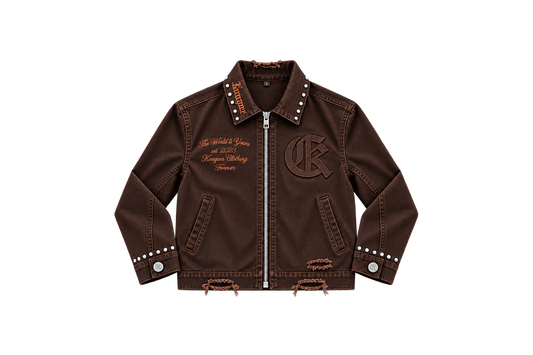 Brown Denim Jacket