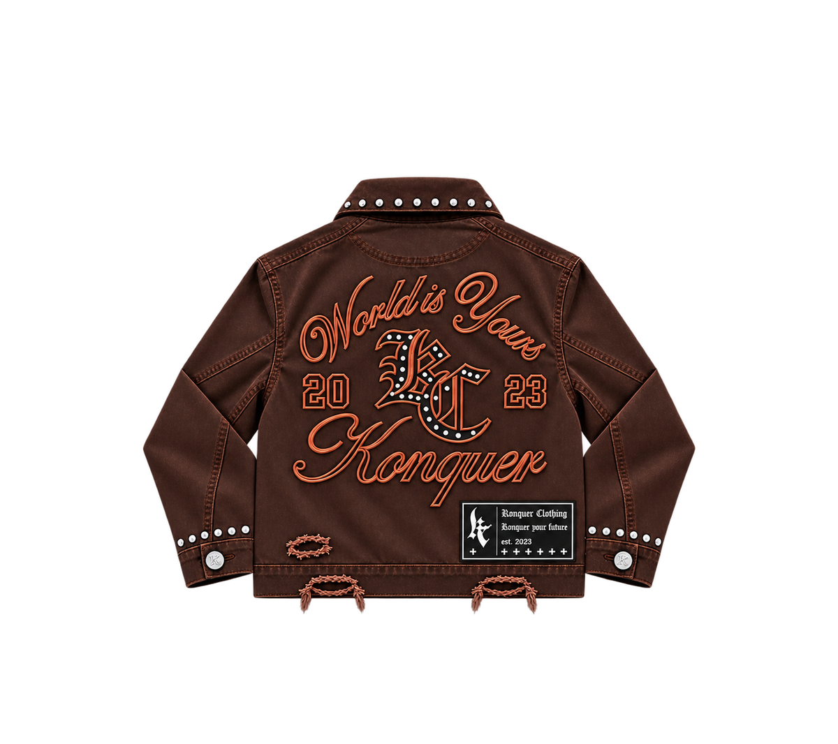 Brown Denim Jacket