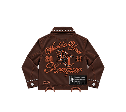 Brown Denim Jacket