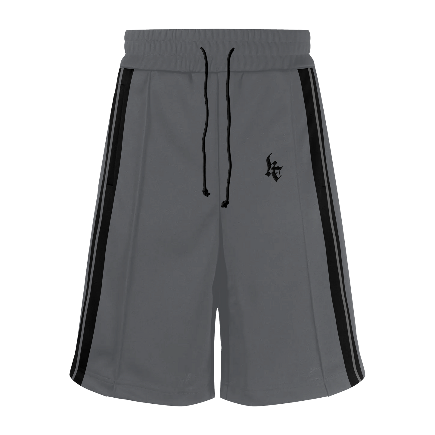 GREY TRACKSUIT SHORTS